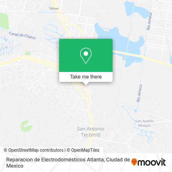 Reparacion de Electrodomésticos Atlanta map