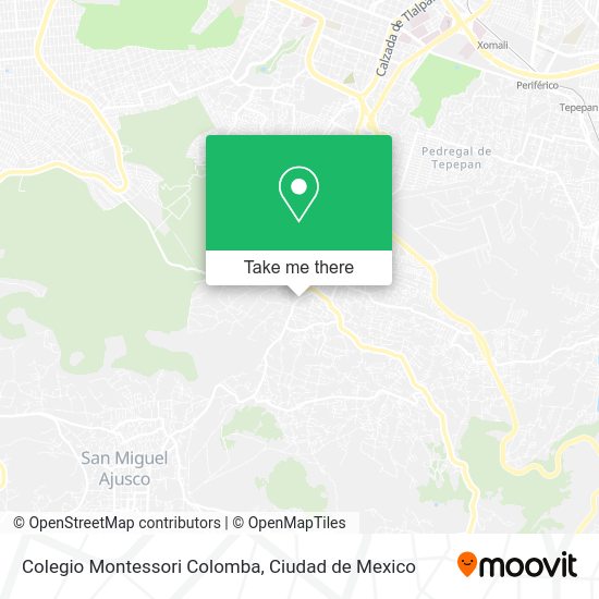 Colegio Montessori Colomba map