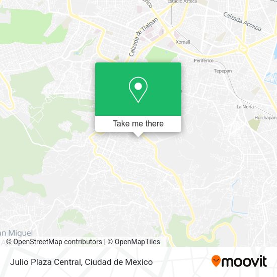 Julio Plaza Central map