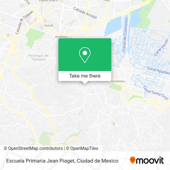Escuela Primaria Jean Piaget map