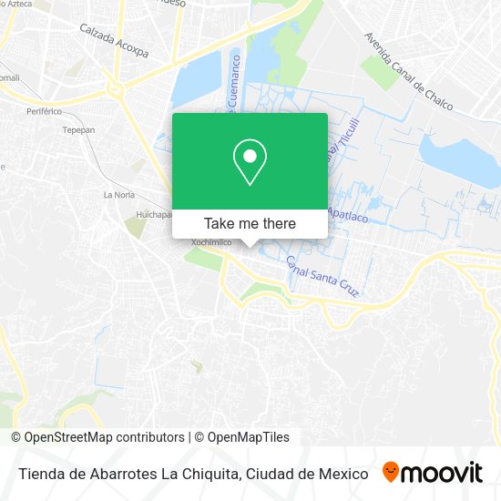 Tienda de Abarrotes La Chiquita map