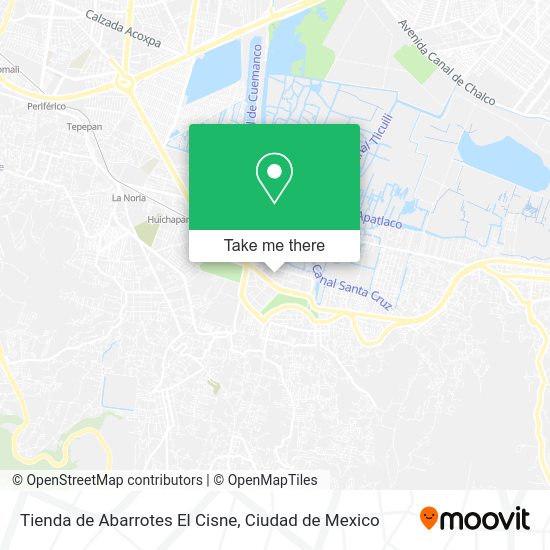 Tienda de Abarrotes El Cisne map