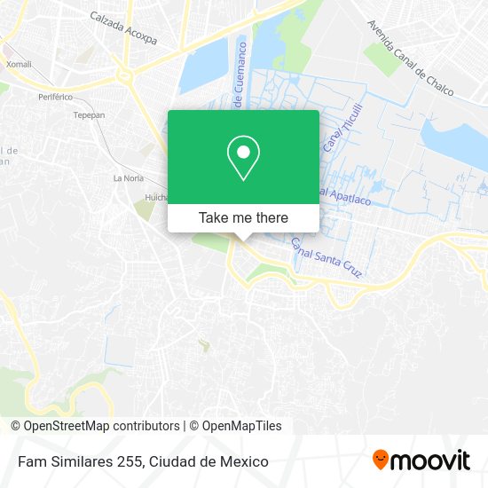 Fam Similares 255 map