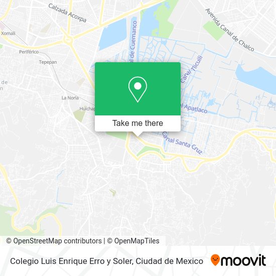 Mapa de Colegio Luis Enrique Erro y Soler