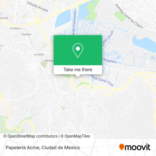 Papelería Acme map