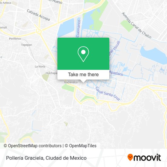 Mapa de Pollería Graciela