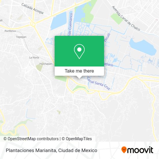 Mapa de Plantaciones Marianita