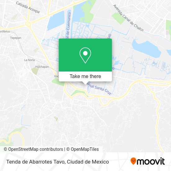 Tenda de Abarrotes Tavo map