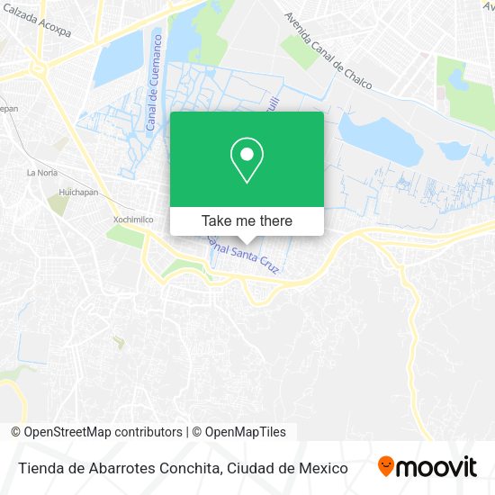 Tienda de Abarrotes Conchita map