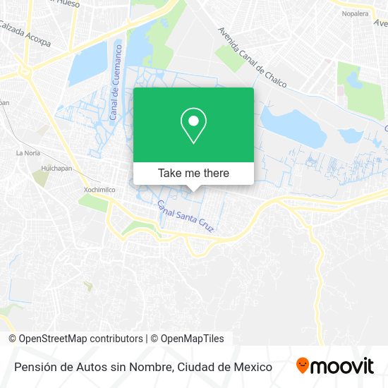 Pensión de Autos sin Nombre map