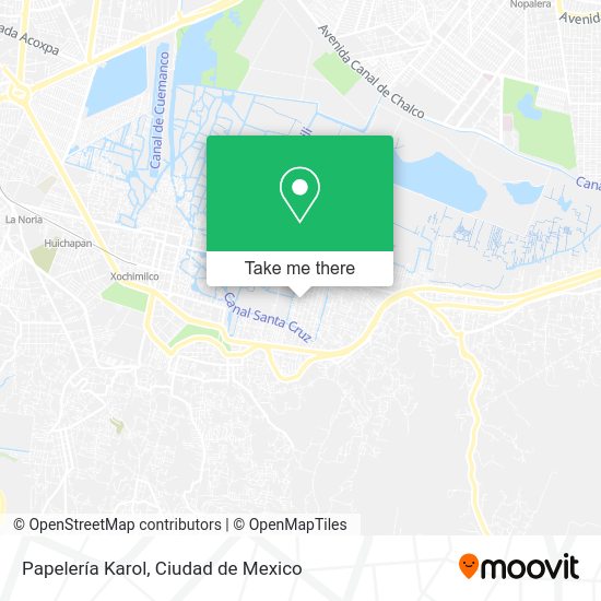 Mapa de Papelería Karol