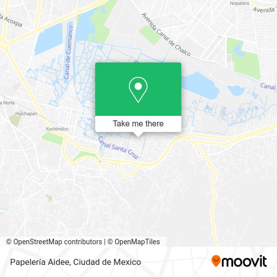 Mapa de Papelería Aidee