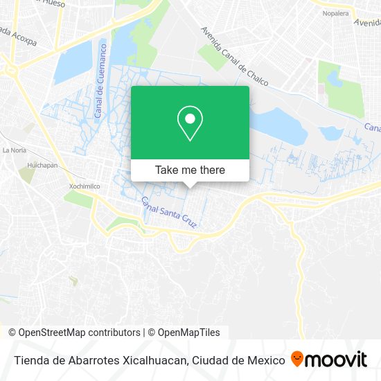 Tienda de Abarrotes Xicalhuacan map