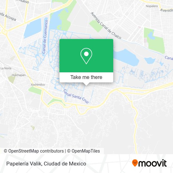 Mapa de Papelería Valik