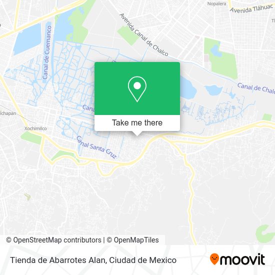 Tienda de Abarrotes Alan map