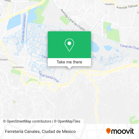 Ferretería Canales map