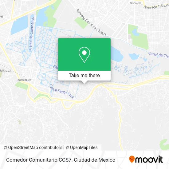Comedor Comunitario CCS7 map