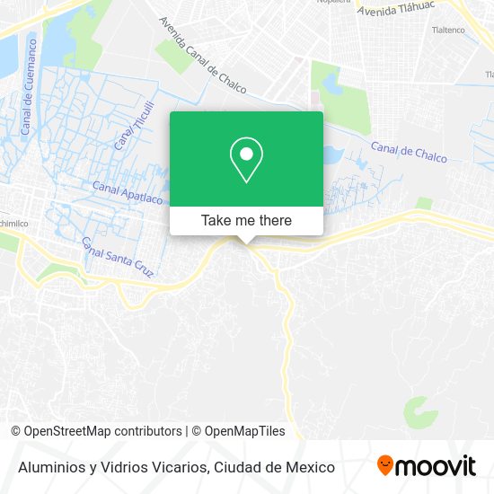 Aluminios y Vidrios Vicarios map