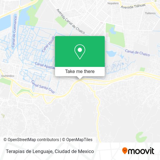 Mapa de Terapias de Lenguaje