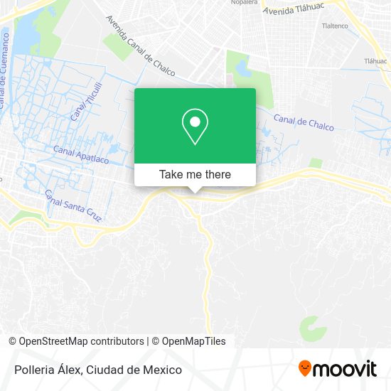 Polleria Álex map