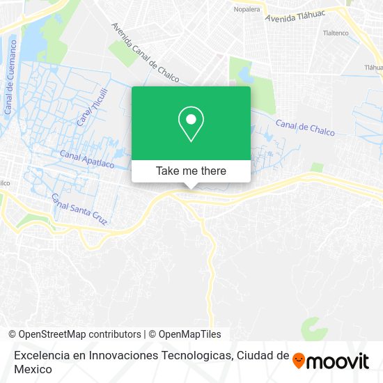 Mapa de Excelencia en Innovaciones Tecnologicas