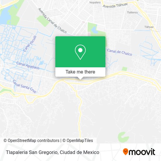 Mapa de Tlapaleria San Gregorio