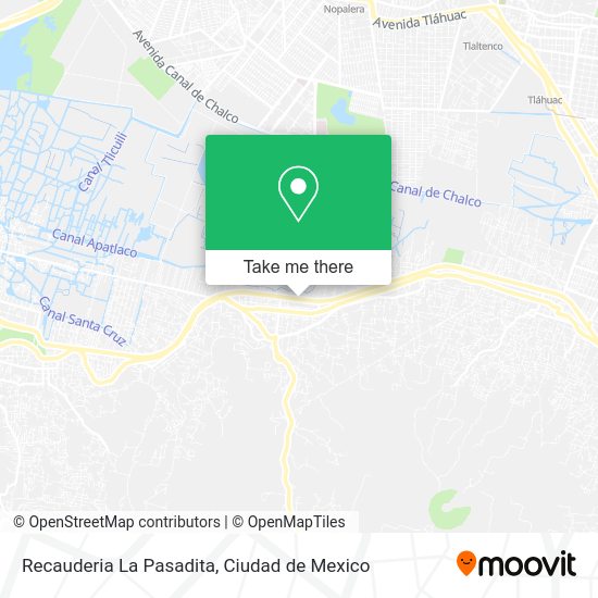 Recauderia La Pasadita map