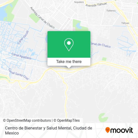 Centro de Bienestar y Salud Mental map