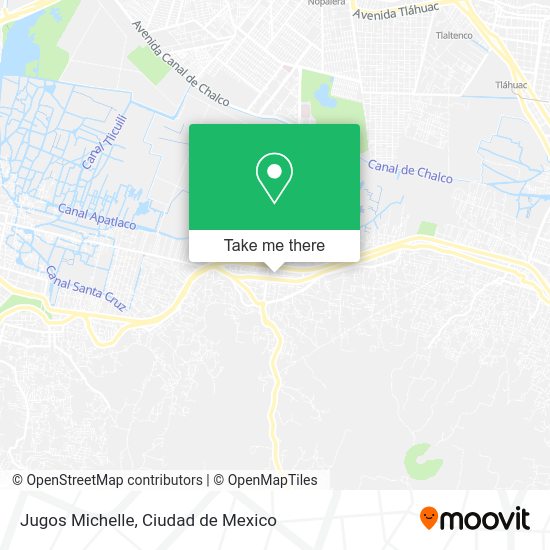 Jugos Michelle map
