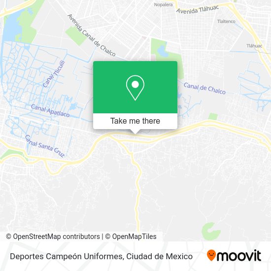 Deportes Campeón Uniformes map