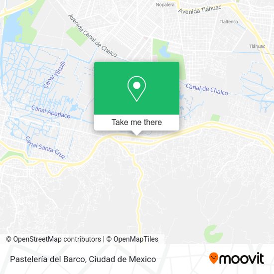 Pastelería del Barco map