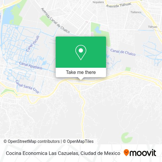Cocina Economica Las Cazuelas map