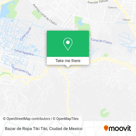 Mapa de Bazar de Ropa Tiki Tiki