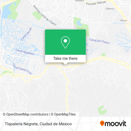 Tlapaleria Negrete map