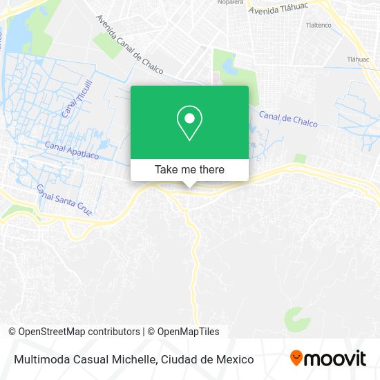 Mapa de Multimoda Casual Michelle