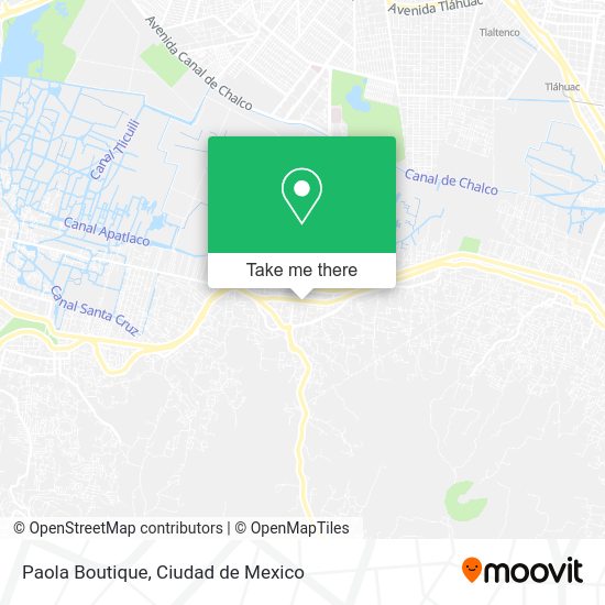 Paola Boutique map