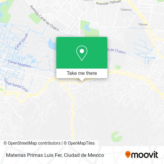 Mapa de Materias Primas Luis Fer