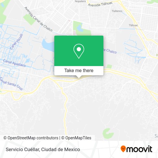Mapa de Servicio Cuéllar