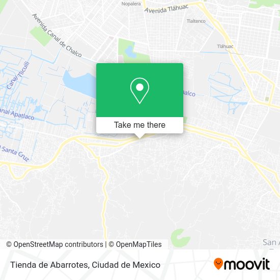 Tienda de Abarrotes map