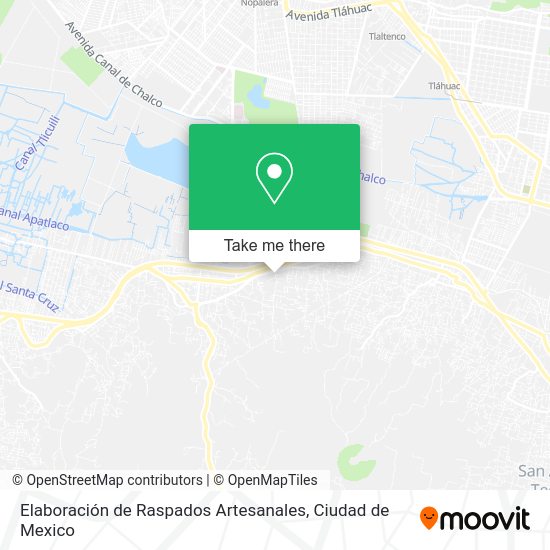 Elaboración de Raspados Artesanales map