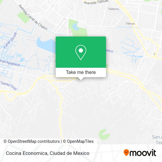 Cocina Economica map