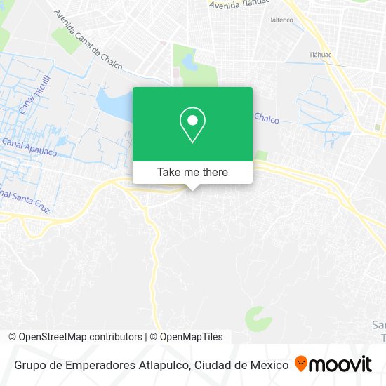 Grupo de Emperadores Atlapulco map