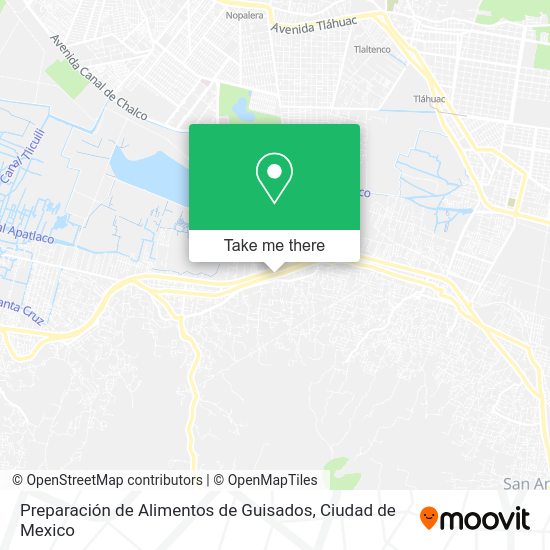 Preparación de Alimentos de Guisados map