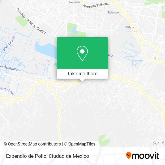 Expendio de Pollo map