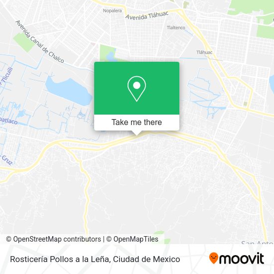 Rosticería Pollos a la Leña map