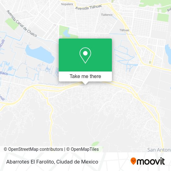 Abarrotes El Farolito map