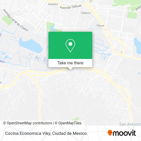 Cocina Economica Viky map