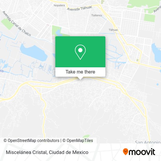 Miscelánea Cristal map