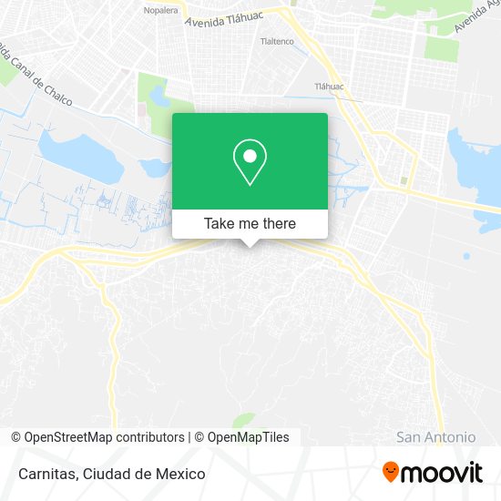 Carnitas map