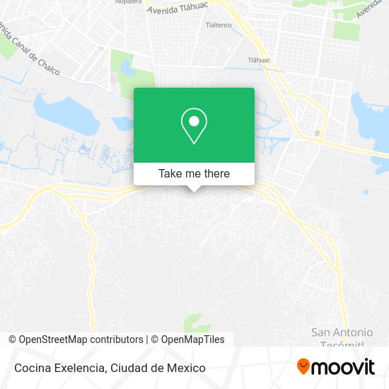 Mapa de Cocina Exelencia